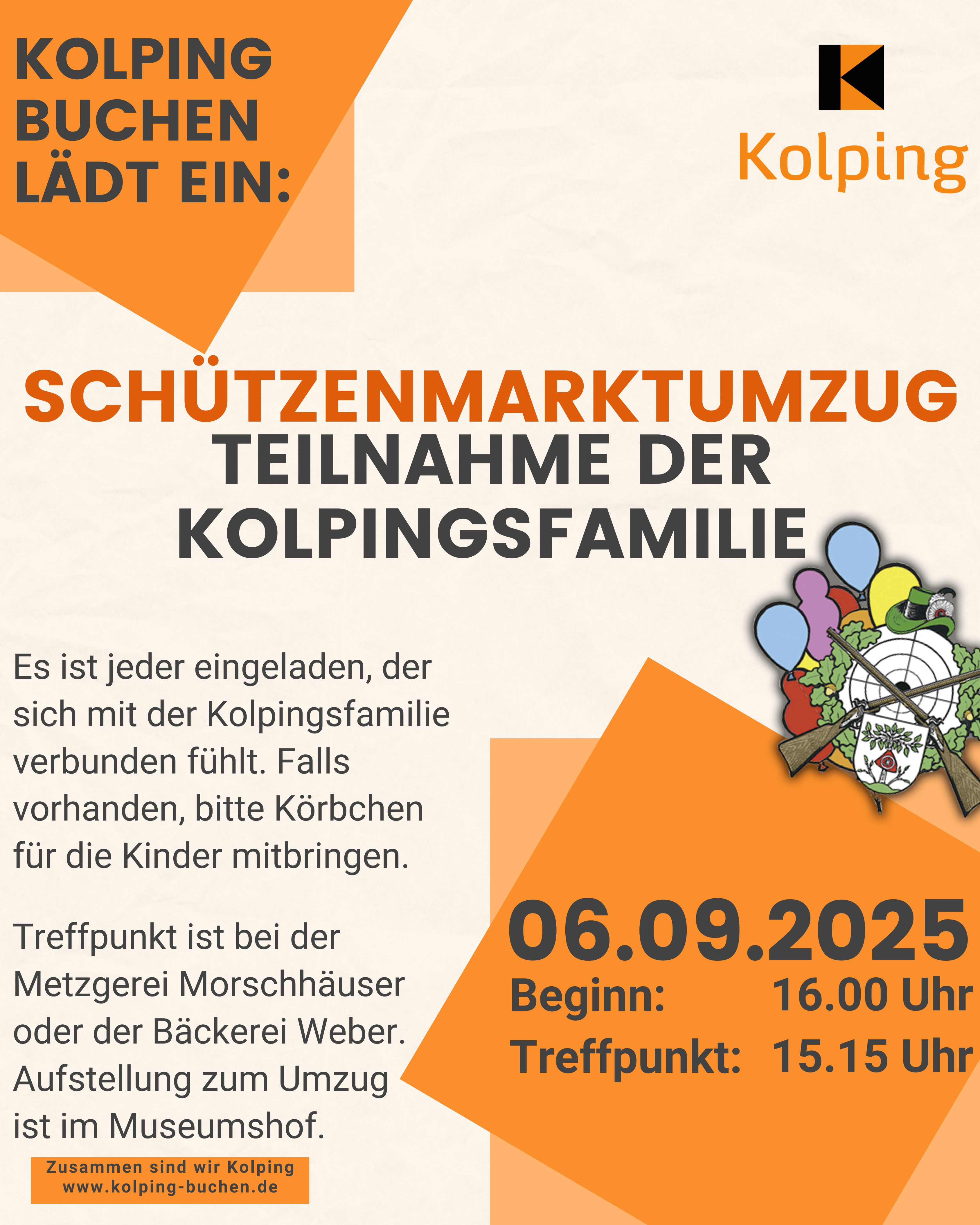 2025 08 Schützenmarktumzug Werbung